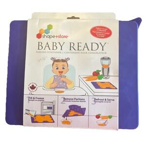 Baby Ready Freezer Container By Shape Store Frozen Food Storage PreserveOrganize